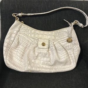Brahmin Croc Embossed Shoulder bag